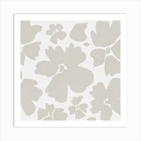 Gray Flowers - Matisse Art Print