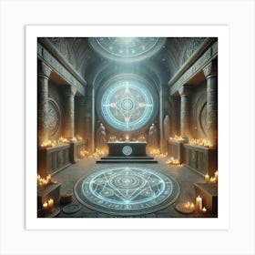 The Ritual Chamber Art Print