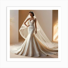 Mermaid Wedding Dress 3 Poster