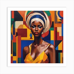 African Woman 2 Art Print