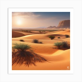 Sahara Desert 174 Art Print