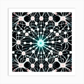 Neural Network 6 Art Print