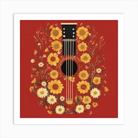 Acoustic Guitar Art Print