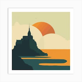 Mont Saint Michel 2 Art Print