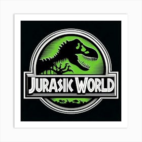 Jurassic World 1 Art Print