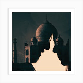 Taj Mahal Art Print