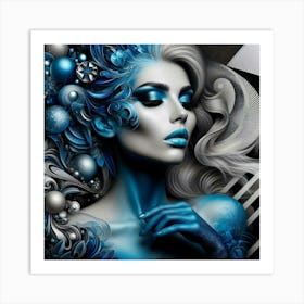 Blue Beauty 1 Art Print