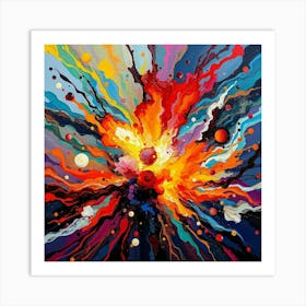 Explosion 1 Art Print