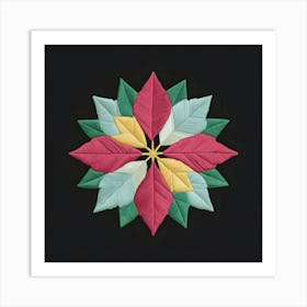 Poinsettia 4 Art Print