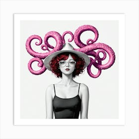 Octopus Hat 1 Poster