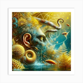 Psychedelic Painting 3 Art Print