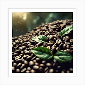 Coffee Beans 47 Art Print