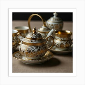 Tea Art 155 Art Print