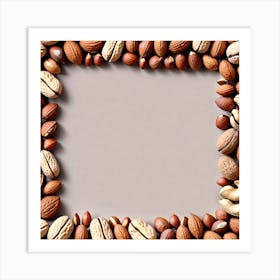 Nut Frame 1 Art Print