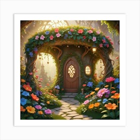 Fairy House 1 Art Print