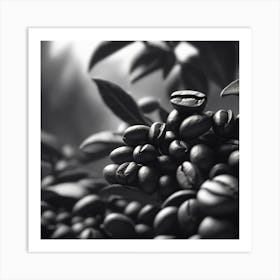 Coffee Beans 24 Art Print