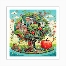 Apple Tree 1 Art Print