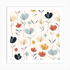 Floral Pattern Art Print