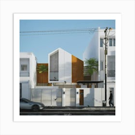 TrapeZOiD house Art Print