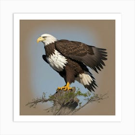 Bald Eagle Art Print