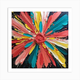 Abstract Painting 11 Art Print