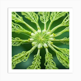 Fern Flower Art Print