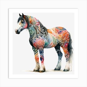 Horse Painting 1 Art Print