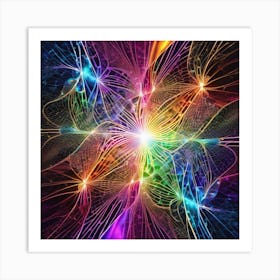 Abstract Fractal 1 Art Print