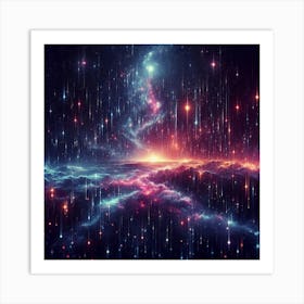 Galaxy Wallpaper Art Print