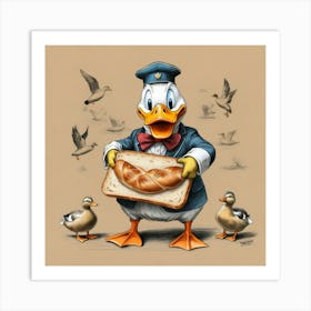 Donald Duck 15 Art Print