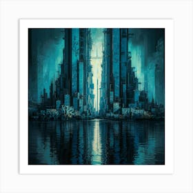 Cityscape 31 Art Print