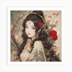 Chinese Girl 3 Art Print