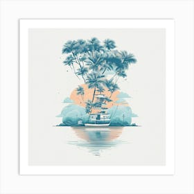 Island Print Art Print