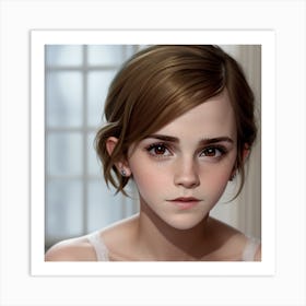 Emma Watson The Artful Aura Art Print