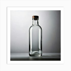 Firefly Transparent, Glass, Bottle, Simple, Smooth, Minimalistic, Rounded, Flat, Functional, Design, (10) Art Print