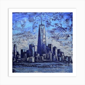 New York City Skyline 1 Art Print