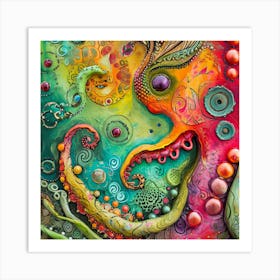 Octopus 24 Art Print