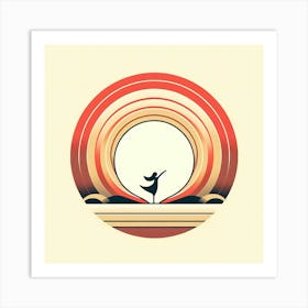 Woman In The Sun Art Print