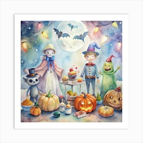 Halloween Party Art Print