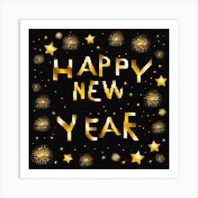 Happy New Year 94 Art Print