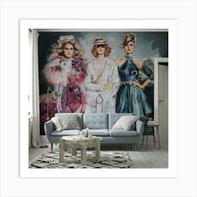 Fashion Wall Mural Art Print