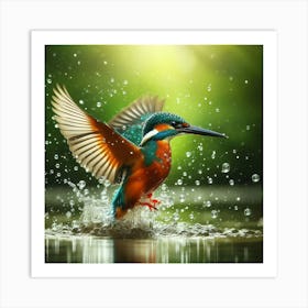 Kingfisher 2 Art Print