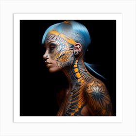 Body Art Art Print