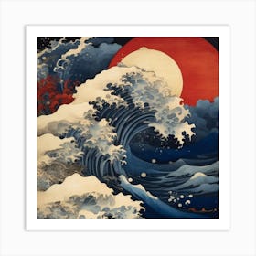 Great Wave Off Kanagawa Art Print