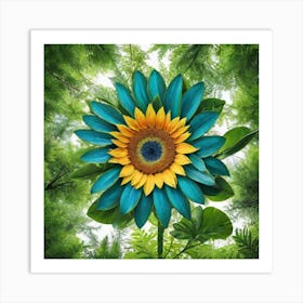 a beautiful painting of nature 1 Art Print