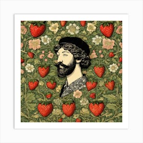 William Morris, Strawberry Thief Art Print