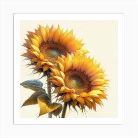 Sunflowers Art Print