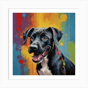 Great Dane Puppy II Art Print