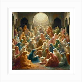 Islamic Prayer 6 Art Print