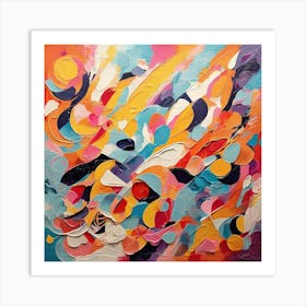 Abstract Painting 356 Art Print